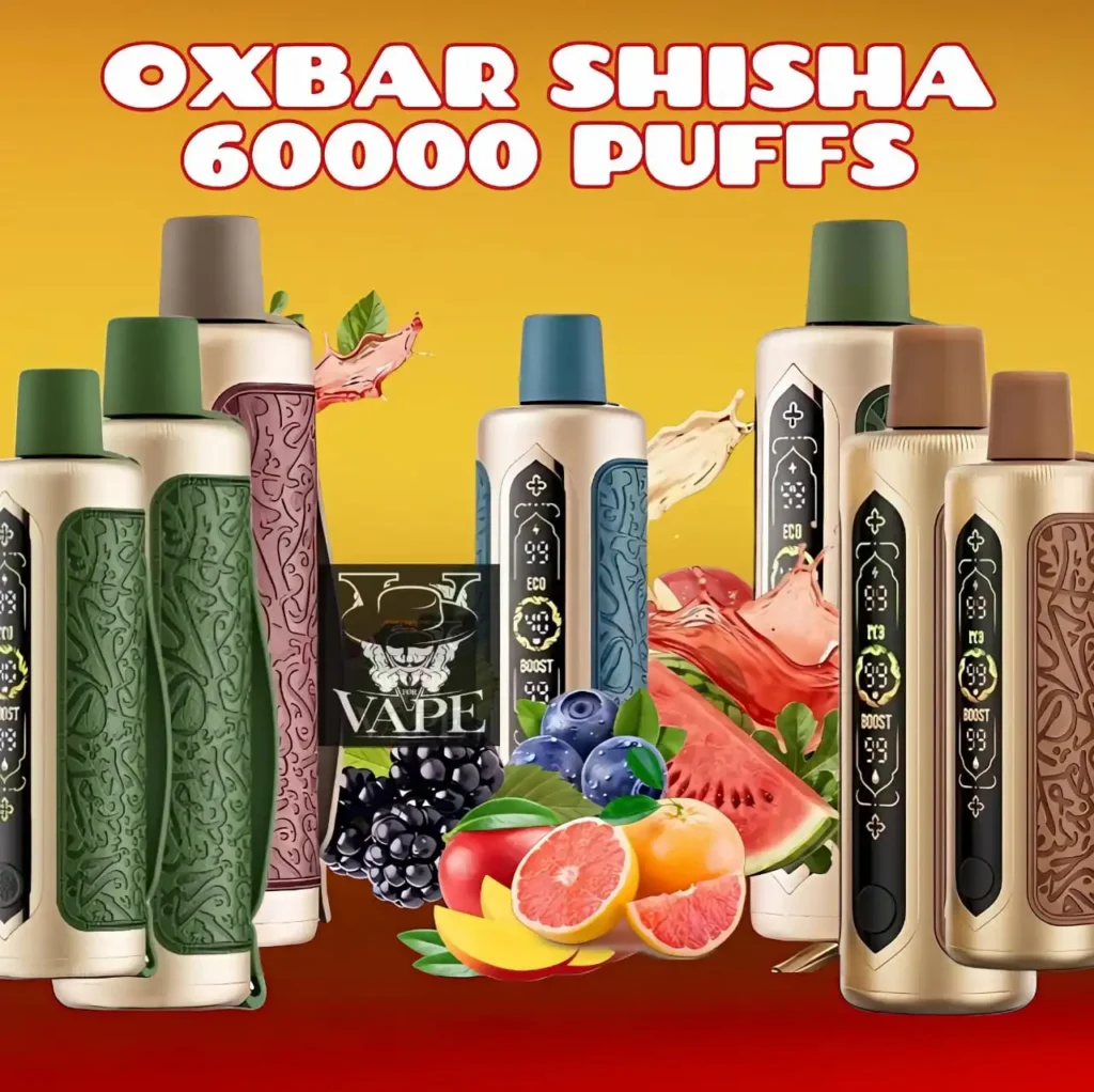 Oxbar Shisha 60k Disposable Vape DTL 60000 Puffs - UAE