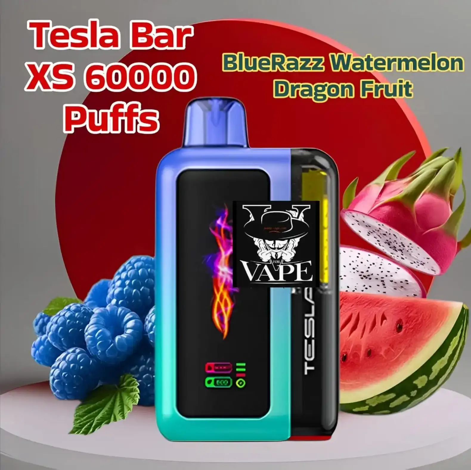 Tesla Bar XS 60000 Puffs Disposable Vape 50MG 60k in Dubai UAE