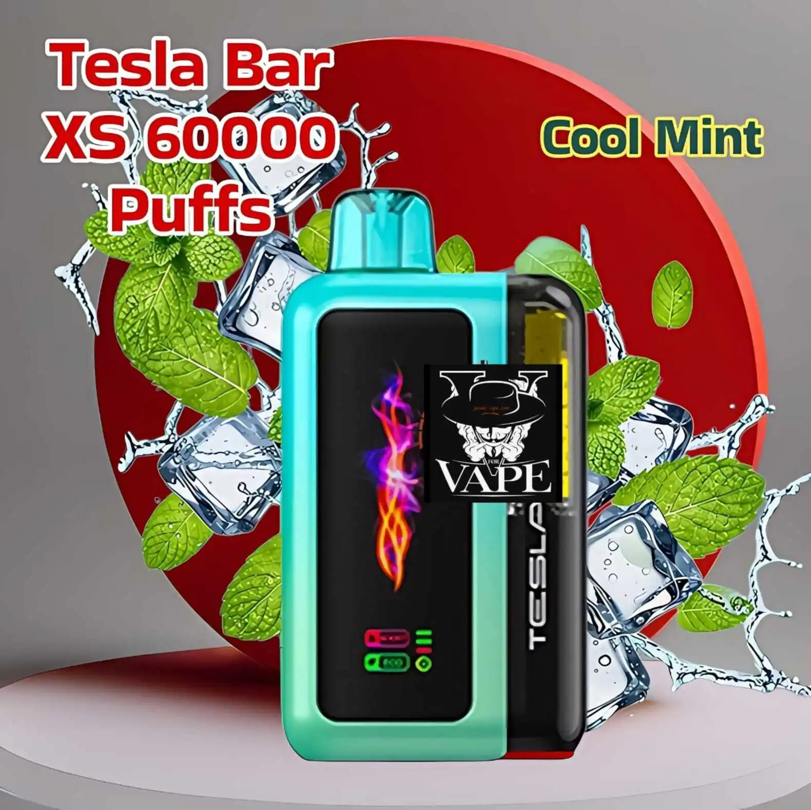 Tesla Bar XS 60000 Puffs Disposable Vape 50MG 60k in Dubai UAE