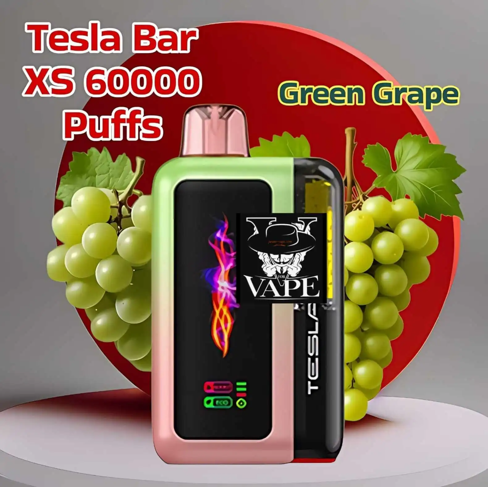 Tesla Bar XS 60000 Puffs Disposable Vape 50MG 60k in Dubai UAE