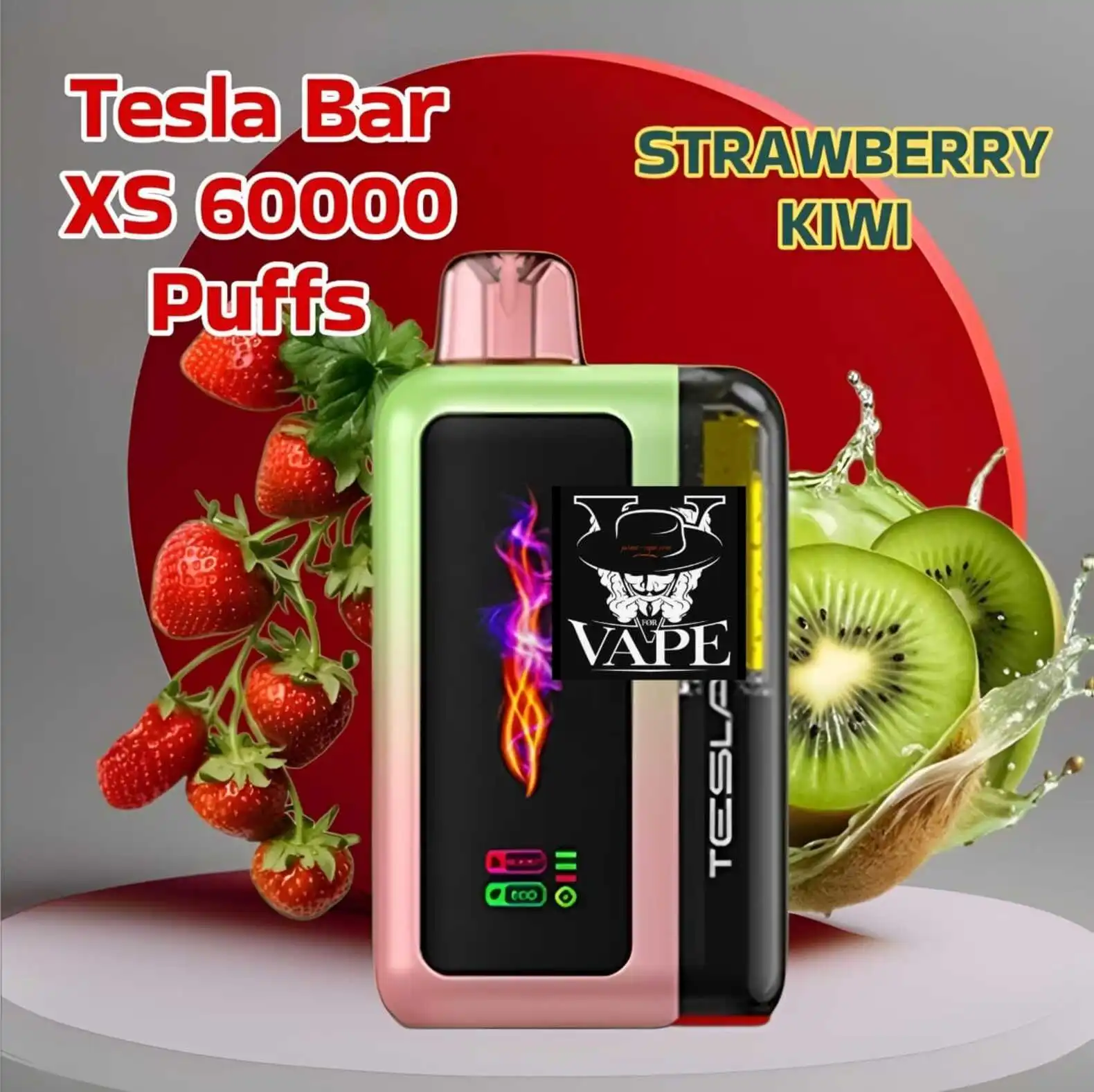Tesla Bar XS 60000 Puffs Disposable Vape 50MG 60k in Dubai UAE