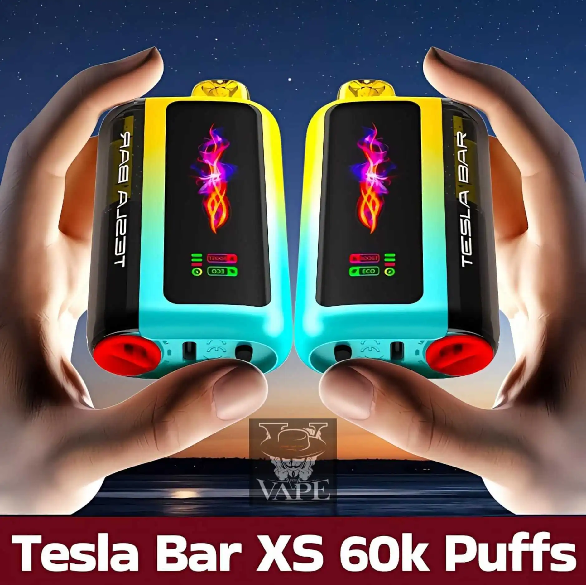 Tesla Bar XS 60k Disposable Vape | Authentic 60000 Puffs - Dubai UAE