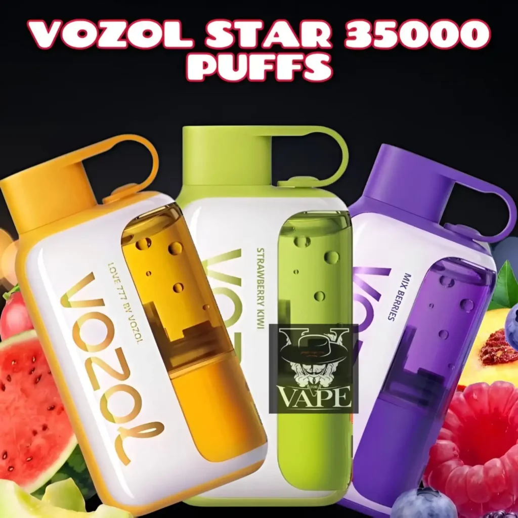 Vozol Star 35k Disposable Vape 5% Nicotine 35000 Puffs – UAE