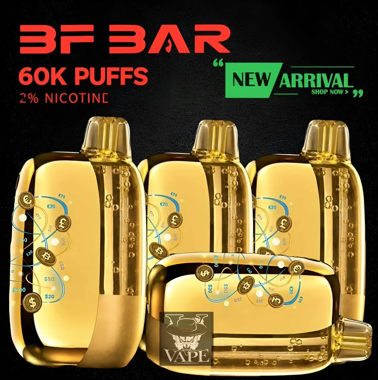 BF Bar 60000 Puffs Disposable Vape Authentic 60k - Dubai UAE