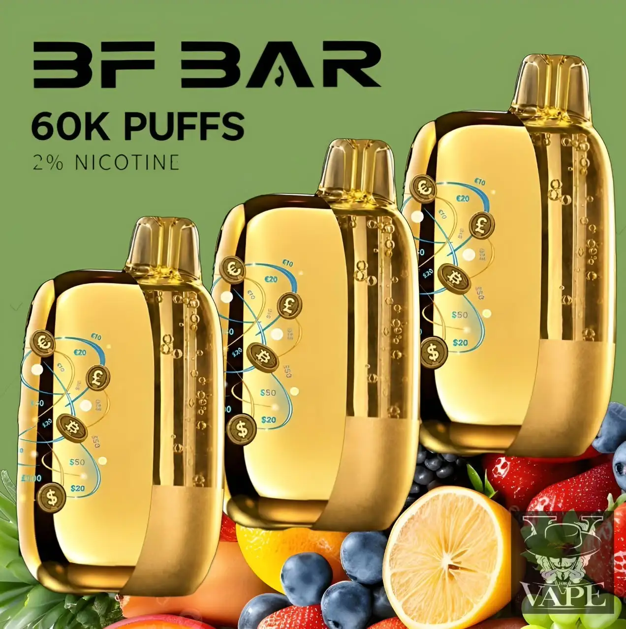 BF Bar 60000 Puffs Disposable Vape Authentic 60k - Dubai UAE