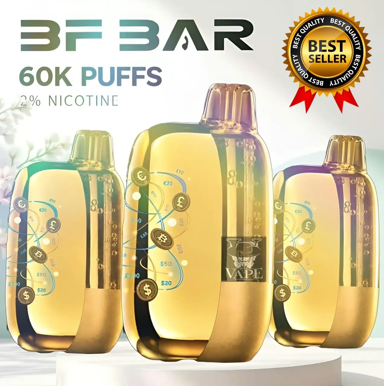 BF Bar 60000 Puffs Disposable Vape Authentic 60k - Dubai UAE