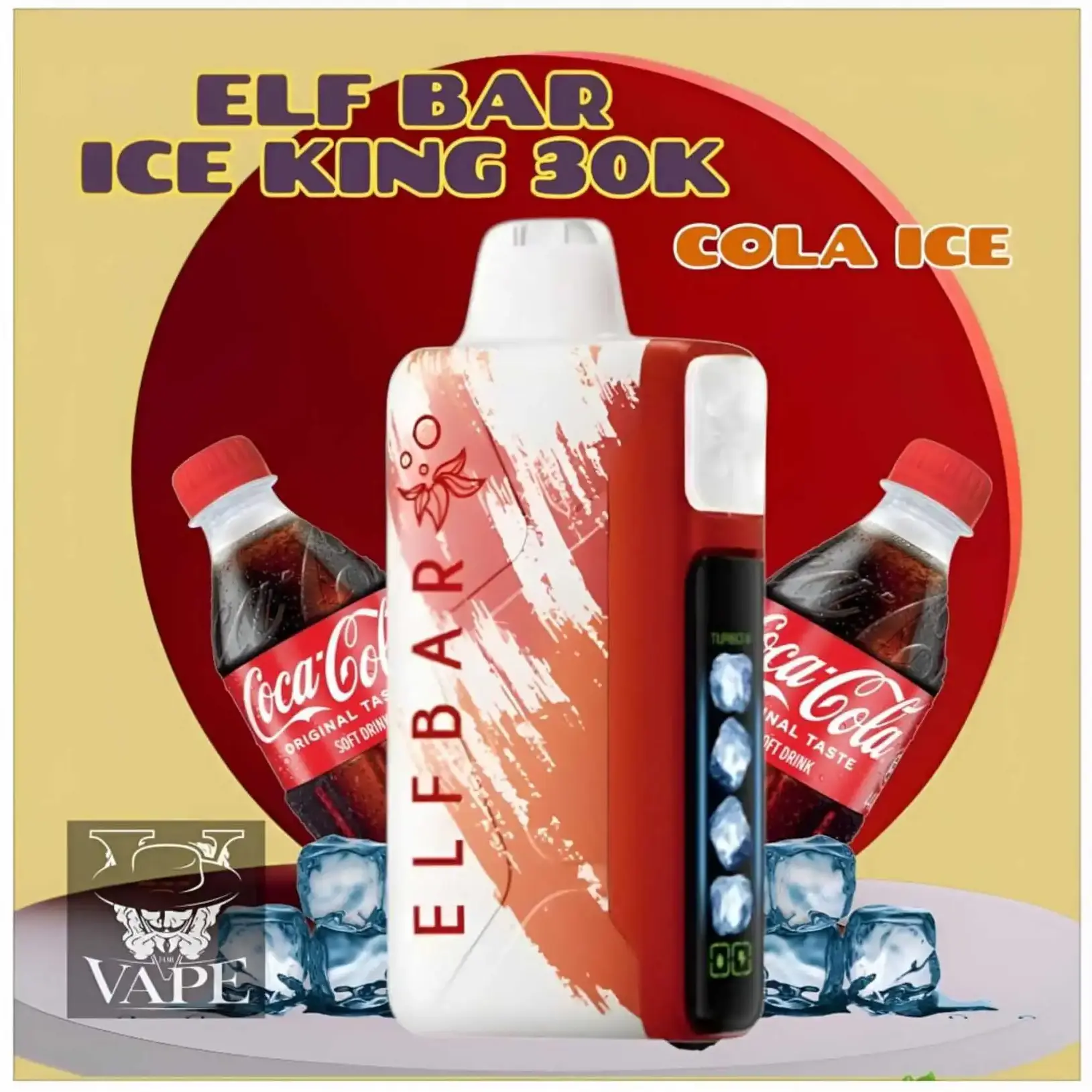 Elf Bar Ice King Cola Ice 30000 Puffs Disposable Vape - Dubai