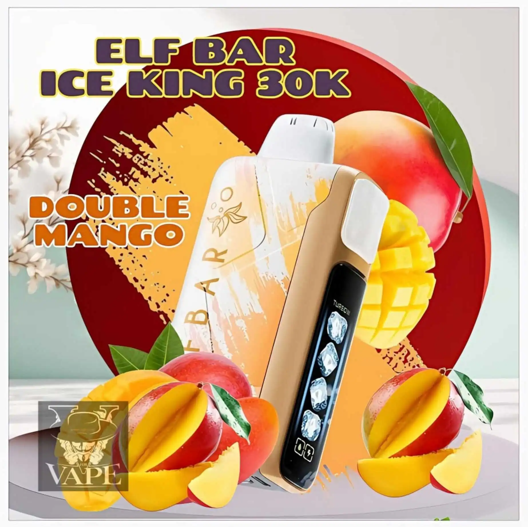 Elf Bar Ice King Double Mango 30000 Puffs Disposable Vape