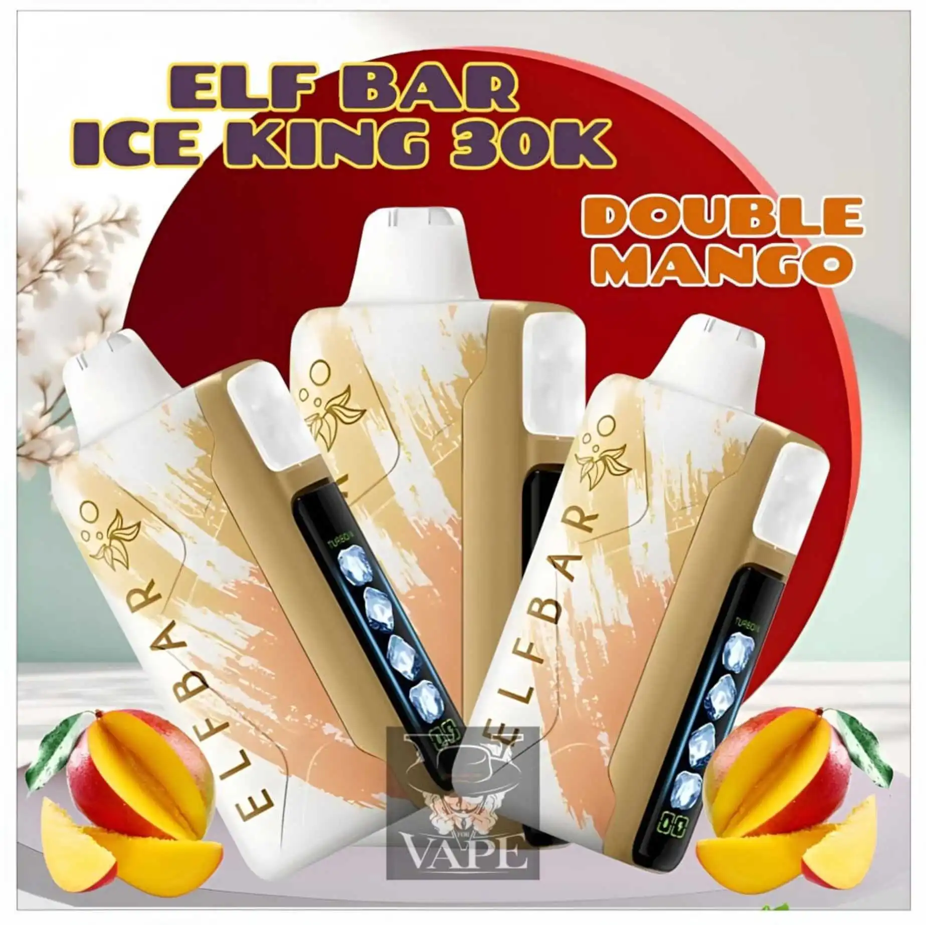 Elf Bar Ice King Double Mango 30000 Puffs Disposable Vape
