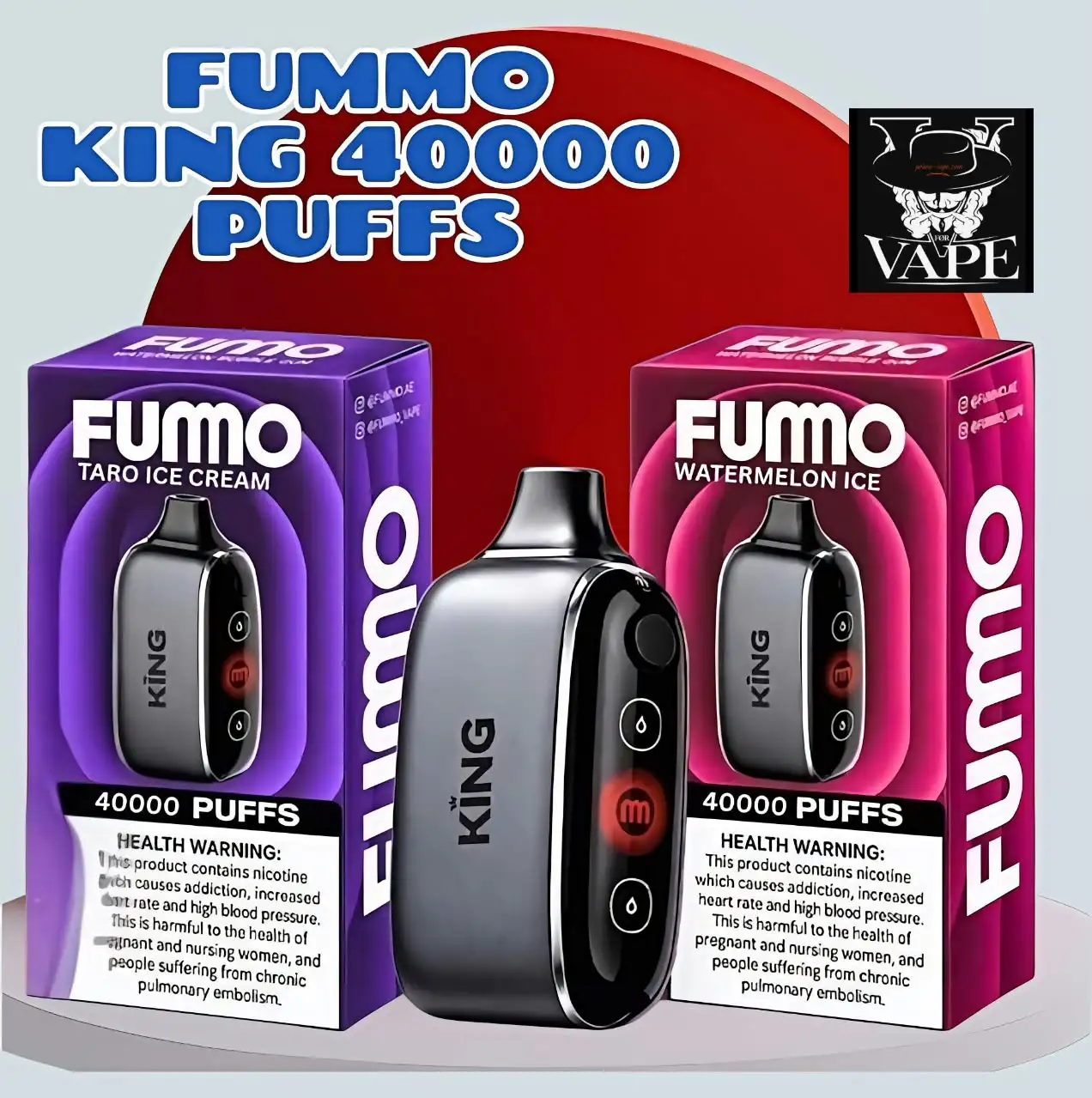 New Fummo King 40000 Puffs Disposable Vape 40k - Dubai