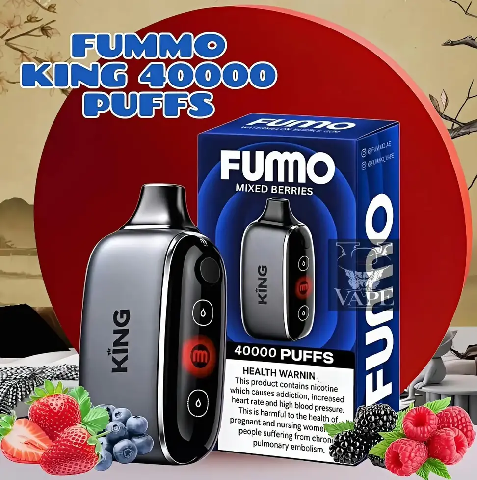 New Fummo King 40000 Puffs Disposable Vape 40k - Dubai