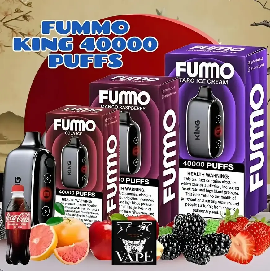 New Fummo King 40000 Puffs Disposable Vape 40k - Dubai