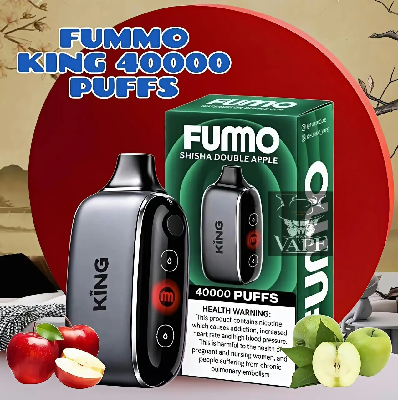 New Fummo King 40000 Puffs Disposable Vape 40k - Dubai
