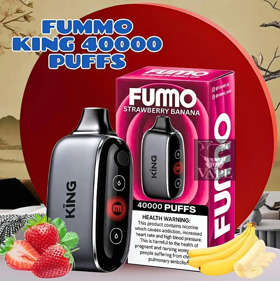 New Fummo King 40000 Puffs Disposable Vape 40k - Dubai