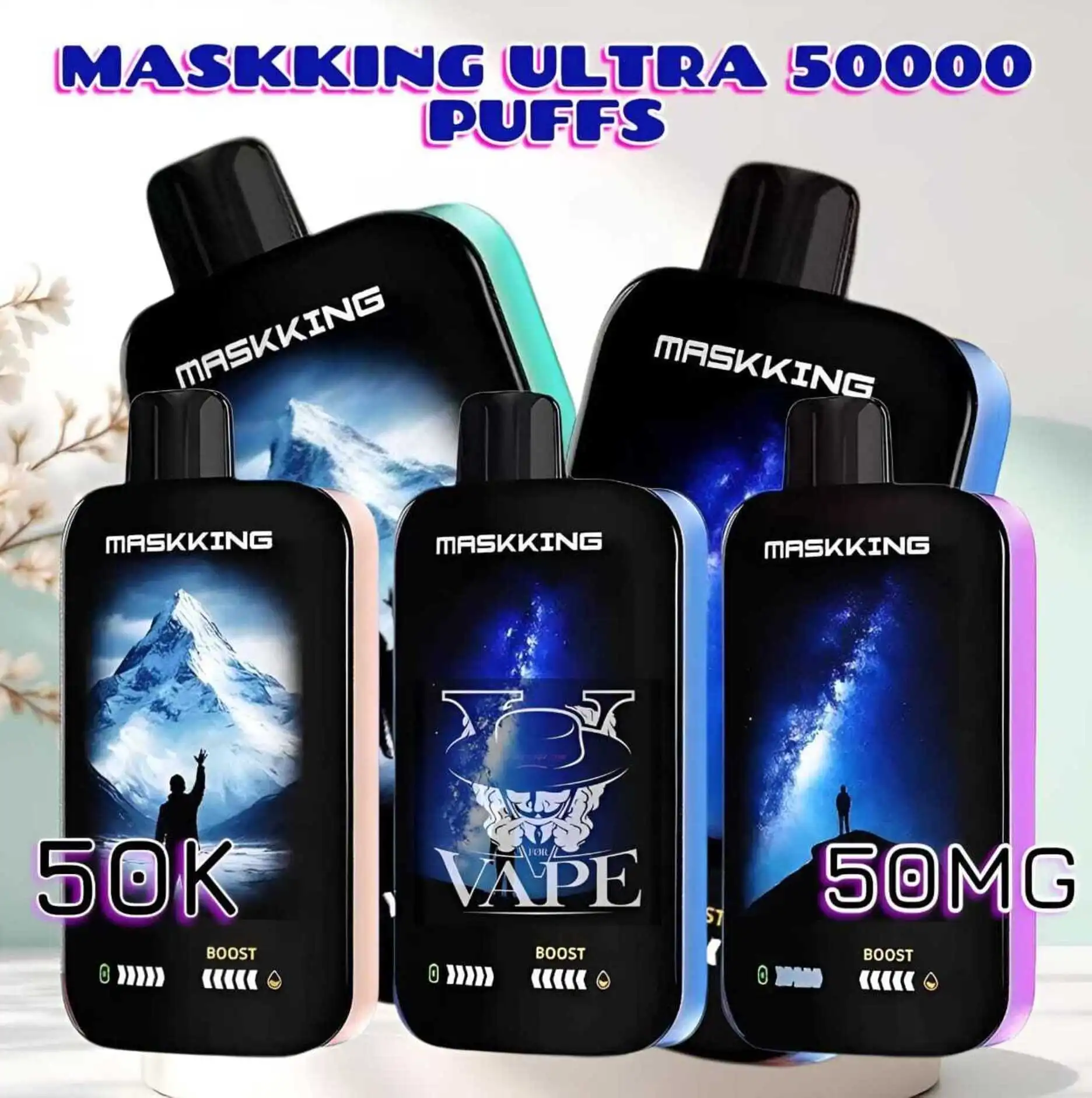Maskking Ultra 50000 Puffs 50k Disposable Vape - Dubai UAE