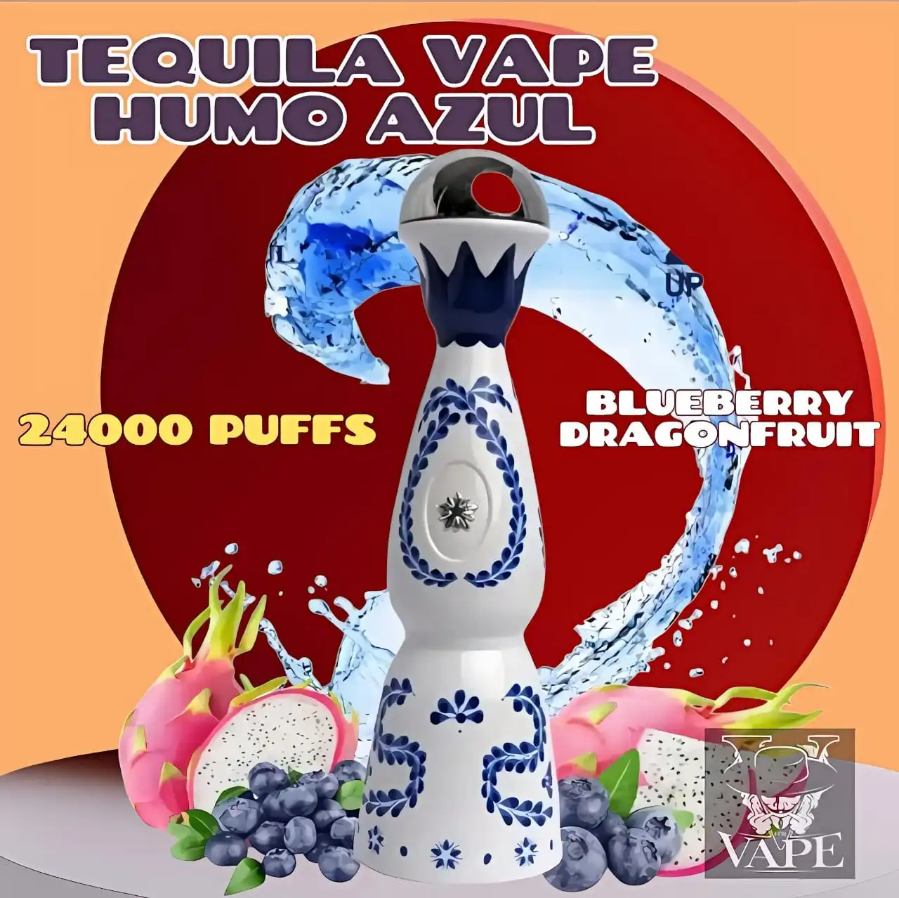 Tequila Vape Humo Azul 24000 Puffs Disposable Vape